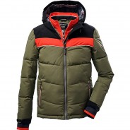 Preisvergleich für Jacken & Outdoorkleidung: Winterjacke KSW 63 BYS QLTD JCKT mit Kapuze  dunkelgrün Gr. 176 Jungen Kinder