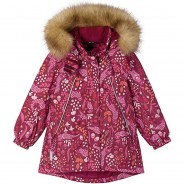 Preisvergleich für Jacken & Outdoorkleidung: Winterjacke MUHVI  rot Gr. 104 Mädchen Kleinkinder