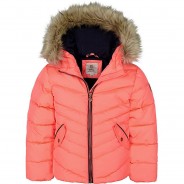Preisvergleich für Jacken & Outdoorkleidung: Winterjacke  neonorange Gr. 116/122 Mädchen Kinder