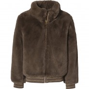 Preisvergleich für Jacken & Outdoorkleidung: Winterjacke NKFMANETTE  braun Gr. 122 Mädchen Kinder