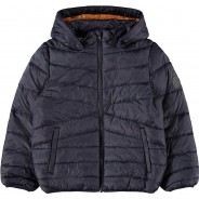 Preisvergleich für Jacken & Outdoorkleidung: Winterjacke NKMMOBI  dunkelblau Gr. 146 Jungen Kinder