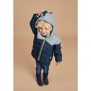 Preisvergleich für Jacken & Outdoorkleidung: Winterjacke NMMMORTEN  dunkelblau Gr. 92 Jungen Kleinkinder