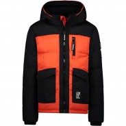 Preisvergleich für Jacken & Outdoorkleidung: Winterjacke REALLIC  orange Gr. 164 Jungen Kinder