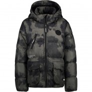 Preisvergleich für Jacken & Outdoorkleidung: Winterjacke SMESS  dunkelgrün Gr. 152 Jungen Kinder
