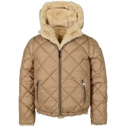 Preisvergleich für Jacken & Outdoorkleidung: Winterjacke Winterjacken  braun Gr. 140/146 Mädchen Kinder