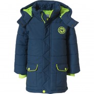 Preisvergleich für Jacken & Outdoorkleidung: Wintermantel  blau Gr. 128 Jungen Kinder