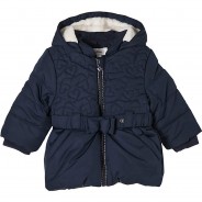 Preisvergleich für Jacken & Outdoorkleidung: Wintermantel mit Fleecefutter Mäntel blau Gr. 62