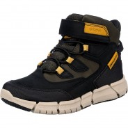 Preisvergleich für Schuhe: Winterschuhe FLEXYPER ABX  schwarz/gelb Gr. 34 Jungen Kinder