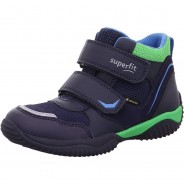 Preisvergleich für Schuhe: Winterschuhe STORM WMS Weite M4 GORE-TEX  blau/grün Gr. 33 Jungen Kinder