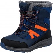 Preisvergleich für Schuhe: Winterstiefel  blau-kombi Gr. 28 Jungen Kleinkinder