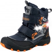 Preisvergleich für Schuhe: Winterstiefel Blinkies TEX  dunkelblau Gr. 34 Jungen Kinder