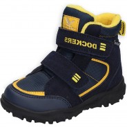 Preisvergleich für Schuhe: Winterstiefel  dunkelblau Gr. 29 Jungen Kinder