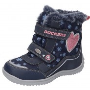 Preisvergleich für Schuhe: Winterstiefel  dunkelblau Gr. 31 Mädchen Kinder