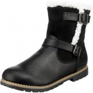 Preisvergleich für Schuhe: Winterstiefel für Mädchen schwarz Gr. 36 Jungen Kinder