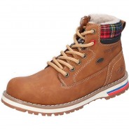 Preisvergleich für Schuhe: Winterstiefel  hellbraun Gr. 34 Jungen Kinder