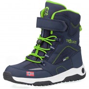 Preisvergleich für Schuhe: Winterstiefel LOFOTEN  blau/grün Gr. 32 Jungen Kinder