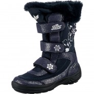 Preisvergleich für Schuhe: Winterstiefel MARY  blau/silber Gr. 39 Mädchen Kinder