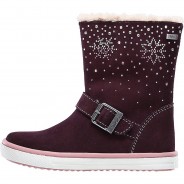 Preisvergleich für Schuhe: Winterstiefel SAVI TEX  weinrot Gr. 35 Mädchen Kinder