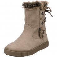 Preisvergleich für Schuhe: Winterstiefel  taupe Gr. 34 Mädchen Kinder