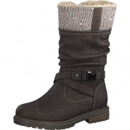 Preisvergleich für Schuhe: Winterstiefel TEX  dunkelbraun Gr. 33 Mädchen Kinder