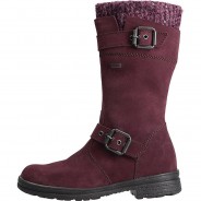 Preisvergleich für Schuhe: Winterstiefel WMS Weite M  lila Gr. 34 Mädchen Kinder