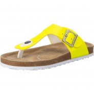 Preisvergleich für Schuhe: Zehentrenner  neongelb Gr. 35 Mädchen Kinder