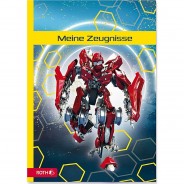 Preisvergleich für Schulbedarf: Zeugnismappe Dynamic Robot A4, wattiert, inkl. 10 Einlagen
