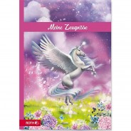 Preisvergleich für Schulbedarf: Zeugnismappe Pegasus A4, wattiert, inkl. 10 Einlagen