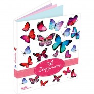 Preisvergleich für Schulbedarf: Zeugnismappe Schmetterling bunt
