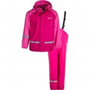 Preisvergleich für Jacken & Outdoorkleidung: ZIGZAG Regenanzug neonpink Gr. 98