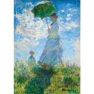 Preisvergleich für Puzzle: Bluebird Puzzle Claude Monet - Woman with a Parasol - Madame Monet and Her Son 1000 Teile Puzzle Art-by-Bluebird-60039