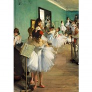 Preisvergleich für Puzzle: Bluebird Puzzle Degas - The Dance Class, 1874 1000 Teile Puzzle Art-by-Bluebird-60046