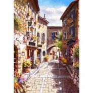 Preisvergleich für Puzzle: Bluebird Puzzle Eze Village 1000 Teile Puzzle Bluebird-Puzzle-70056