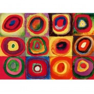 Preisvergleich für Puzzle: Bluebird Puzzle Kandinsky - Colour Study, 1913 1000 Teile Puzzle Art-by-Bluebird-60035