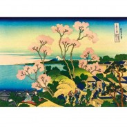 Preisvergleich für Puzzle: Bluebird Puzzle Katsushika Hokusai - Shinagawa on the Tokaido, 1832 1000 Teile Puzzle Art-by-Bluebird-60093