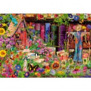Preisvergleich für Puzzle: Bluebird Puzzle The Scarecrow's Garden 1000 Teile Puzzle Bluebird-Puzzle-70238-P
