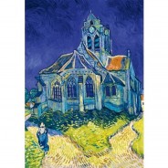 Preisvergleich für Puzzle: Bluebird Puzzle Vincent Van Gogh - The Church in Auvers-sur-Oise, 1890 1000 Teile Puzzle Art-by-Bluebird-60089