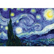 Preisvergleich für Puzzle: Bluebird Puzzle Vincent Van Gogh - The Starry Night, 1889 1000 Teile Puzzle Art-by-Bluebird-60001