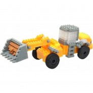 Preisvergleich für Konstruktionsspielzeug: 3D-Bausatz JCB Radladeschaufel, 283 Ministeine, inkl. Aufbauanleitung, Geschenkbox bunt