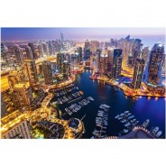 Preisvergleich für Puzzle: Castorland Dubai bei Nacht 1000 Teile Puzzle Castorland-103256