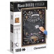 Preisvergleich für Puzzle: Clementoni Black Board Puzzle - Life is too short 1000 Teile Puzzle Clementoni-39466