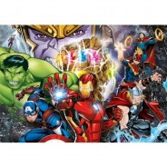Preisvergleich für Puzzle: Clementoni Glitter Effect - Marvel Elements 104 Teile Puzzle Clementoni-20181
