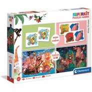 Preisvergleich für Puzzle: Clementoni Superkit Pirates - 2x30 Pièces + Memo + Domino 30 Teile Puzzle Clementoni-20266