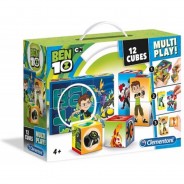 Preisvergleich für Puzzle: Clementoni Würfelpuzzle - Ben 10 12 Teile Puzzle Clementoni-41507