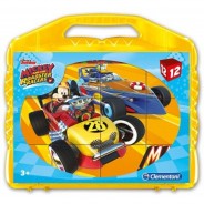 Preisvergleich für Puzzle: Clementoni Würfelpuzzle - Ben 10Mickey and the Roadster Racers 12 Teile Puzzle Clementoni-41183