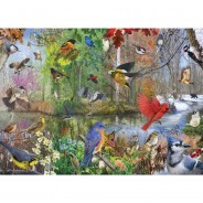 Preisvergleich für Puzzle: Cobble Hill / Outset Media Birds of the Season 1000 Teile Puzzle Cobble-Hill-80243