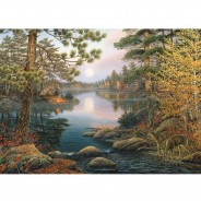 Preisvergleich für Puzzle: Cobble Hill / Outset Media Deer Lake 1000 Teile Puzzle Cobble-Hill-80139