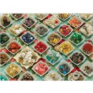 Preisvergleich für Puzzle: Cobble Hill / Outset Media Grandma's Buttons 1000 Teile Puzzle Cobble-Hill-80066