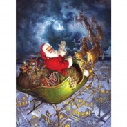 Preisvergleich für Puzzle: Cobble Hill / Outset Media XXL Teile - Merry Christmas to All 275 Teile Puzzle Cobble-Hill-88025