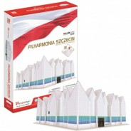 Preisvergleich für Puzzle: Cubic Fun 3D Puzzle - Philharmonie Stettin 98 Teile Puzzle Cubic-Fun-MC247h